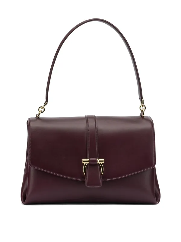 Leather Handbag Handbags Purple - Ferragamo