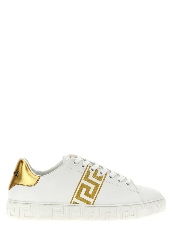 Greca Sneakers Gold - Versace