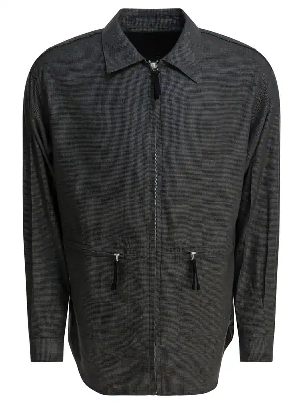Cotton Overshirt Jacket Jackets And Coats Grey - Comme Des Garçon