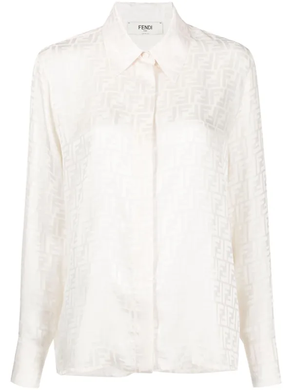 Ff Silk Shirt - Fendi