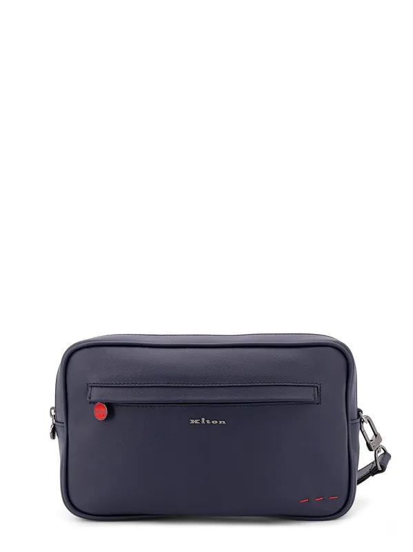 Leather Clutch - Kiton