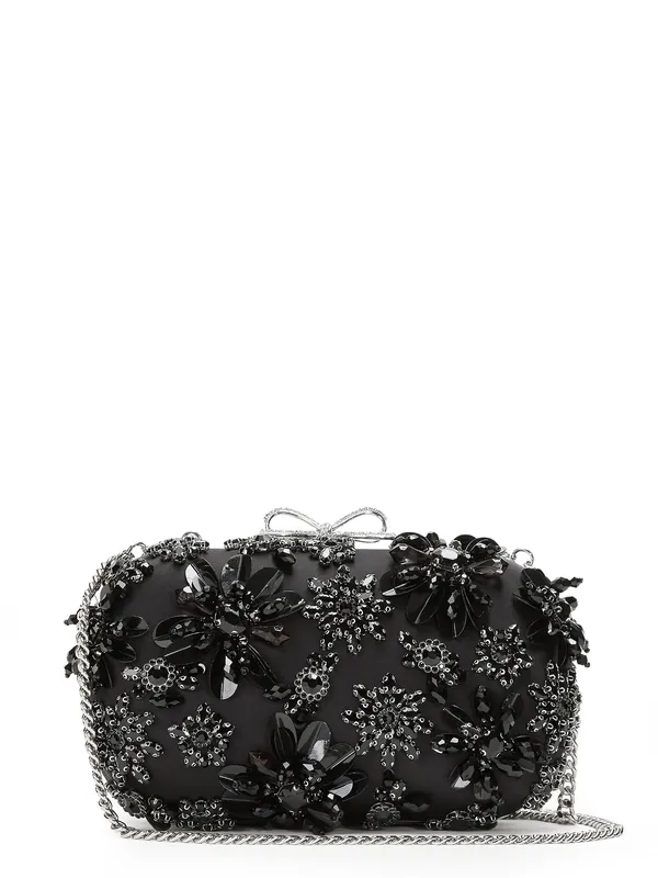 Crystals Clutch Bag - Self-Portrait