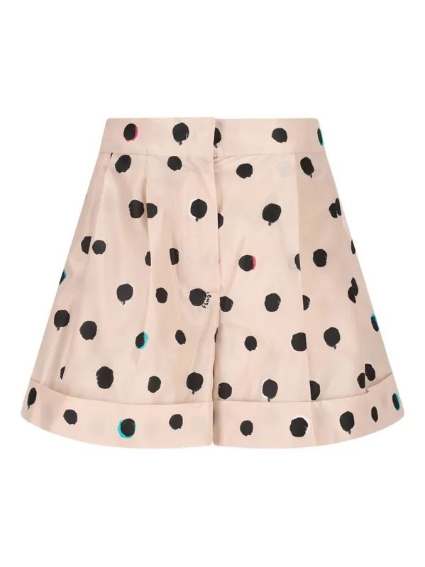 Silk Shorts - Fendi