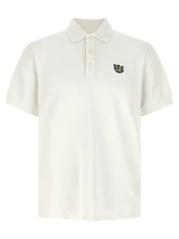 Wild Tiger Gots Polo White - Kenzo