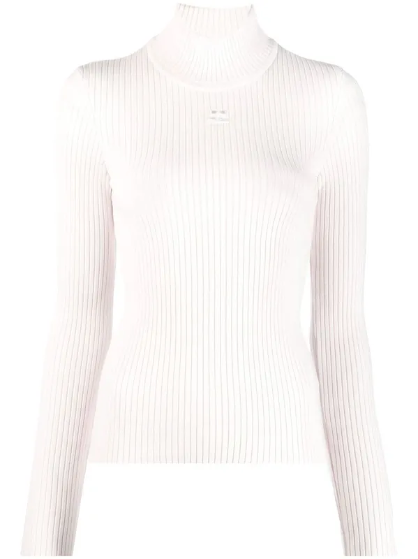Re-Edition Rib Knit Mockneck Sweater