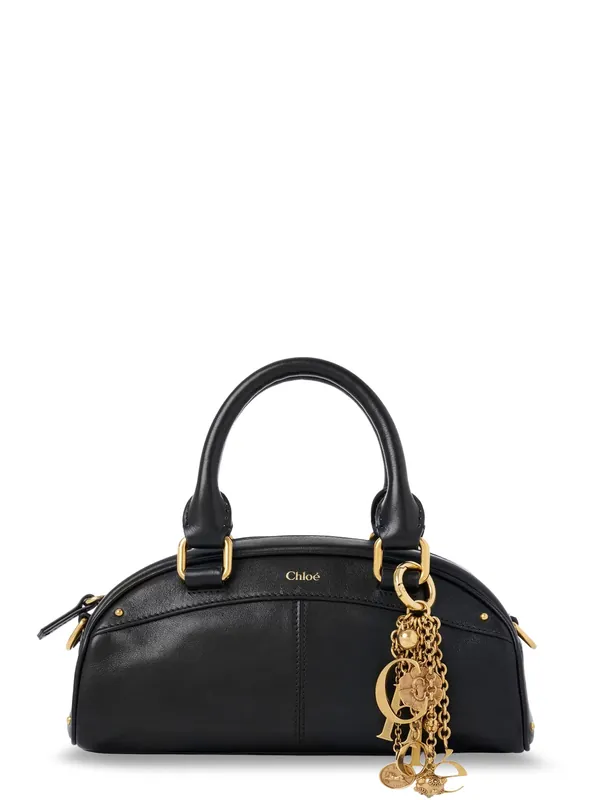 Small Bowling Leather Crossbody Bag - Chloé