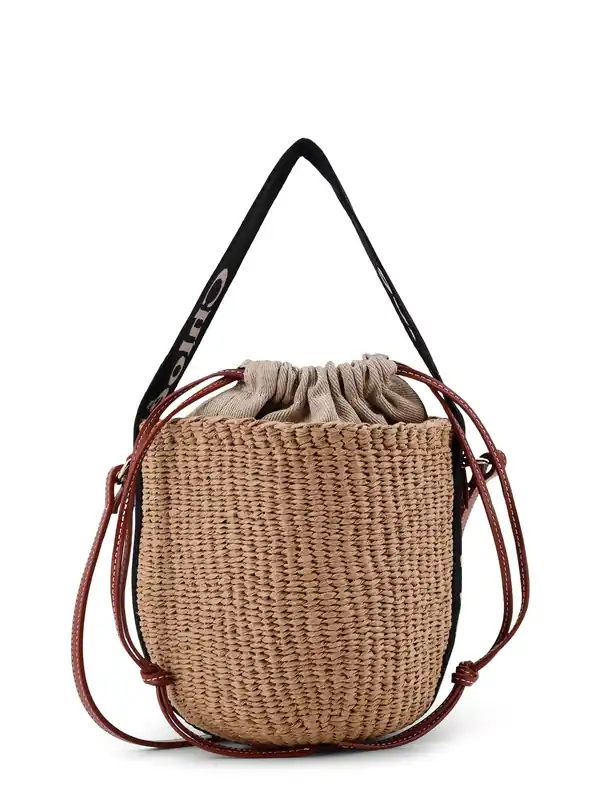 Woody Raffia Bucket Bag - Chloé