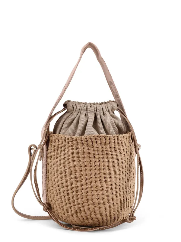 Woody Raffia Bucket Bag - Chloé