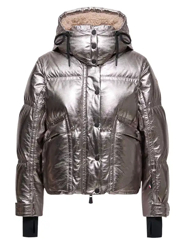 Calaque Metallic Hooded Ski Jacket - Moncler