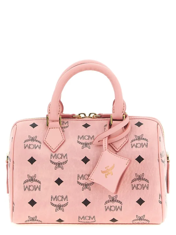 Ella Boston Hand Bags Pink - MCM