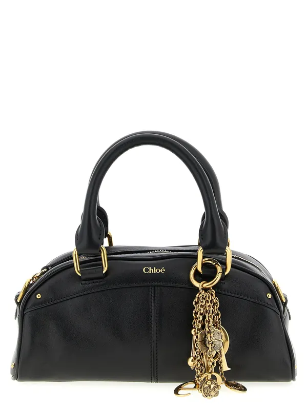 Bowling Piccola Hand Bags Black - Chloé