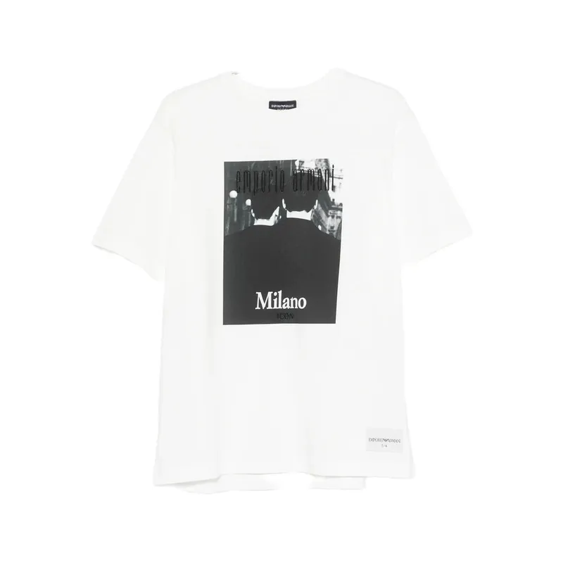 T Shirts White, Black - Emporio Armani