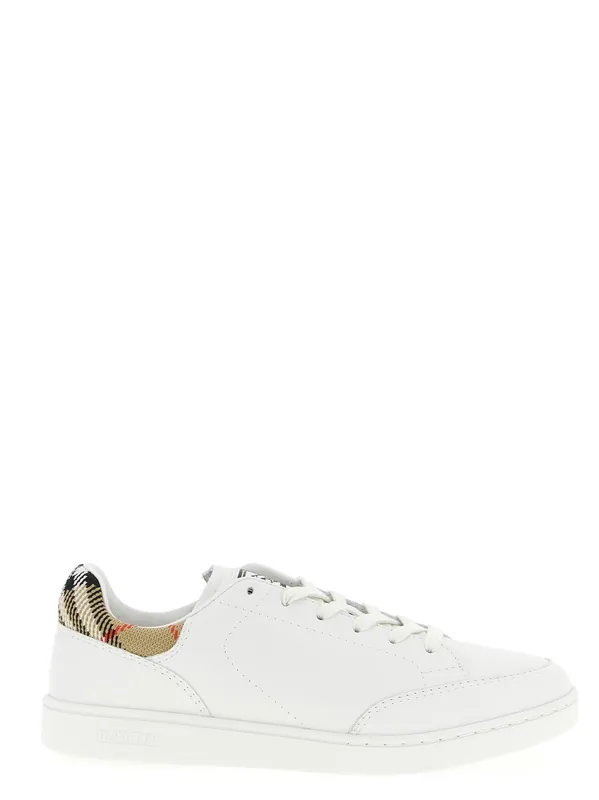 Leather Sneakers Multicolor - Burberry
