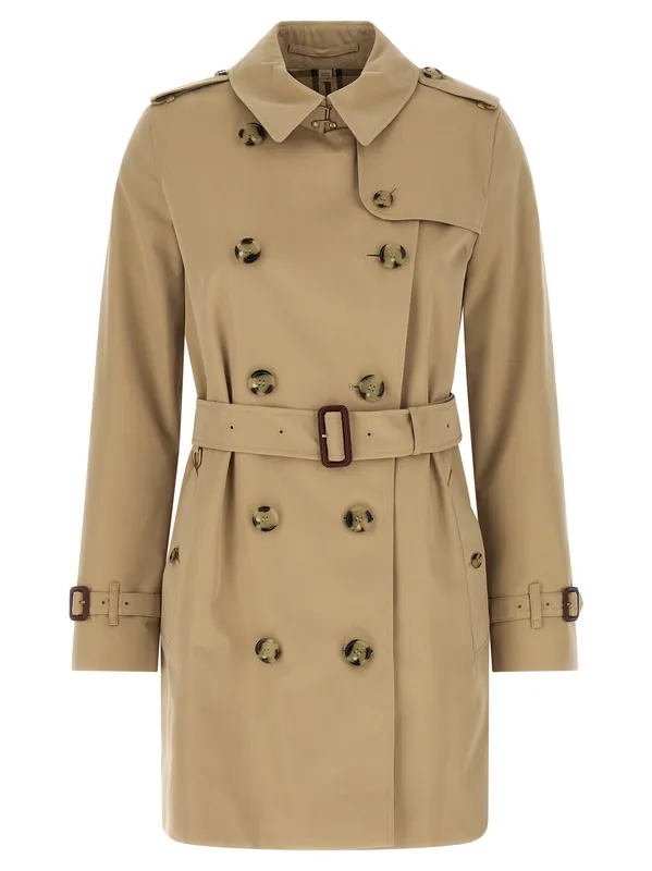 Kensington Coats And Trench Coats Beige - Burberry