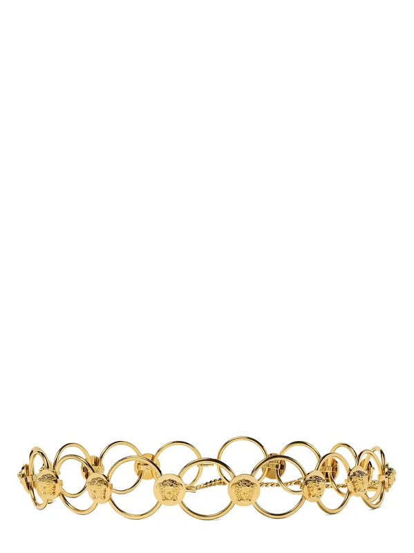 La Medusa Belts Gold - Versace