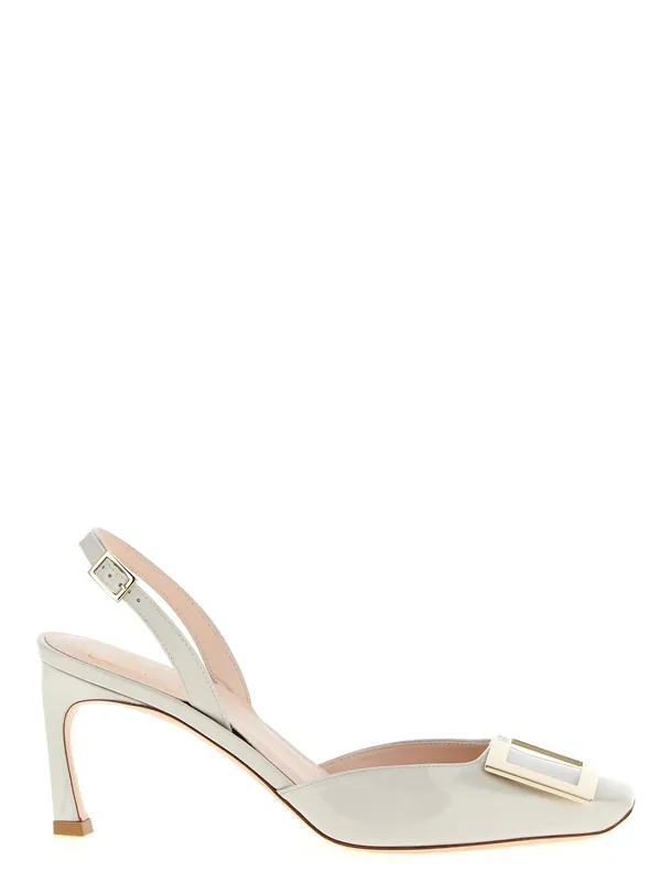 Trompette Pumps White - Roger Vivier