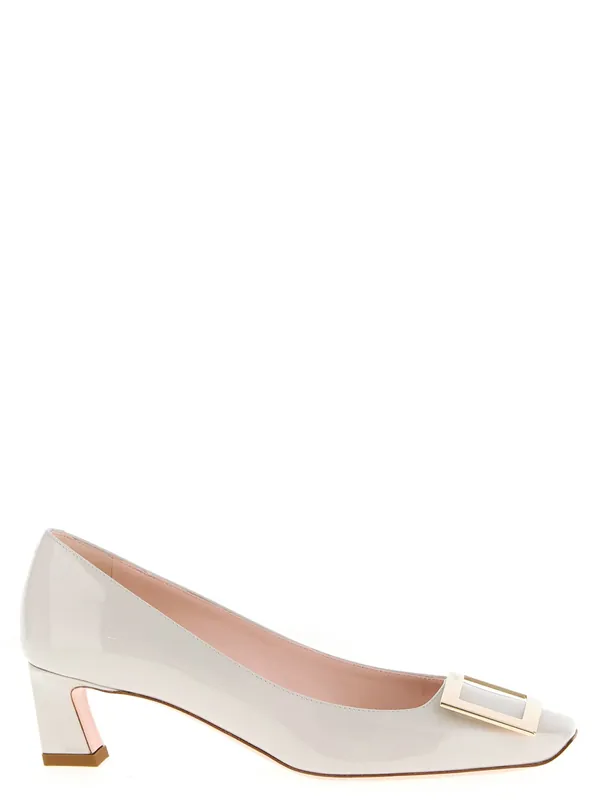 Trompette Pumps White - Roger Vivier