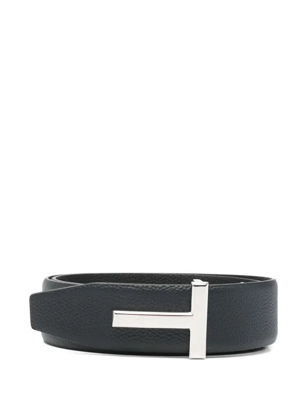 Leather Reversible Belt - Tom Ford