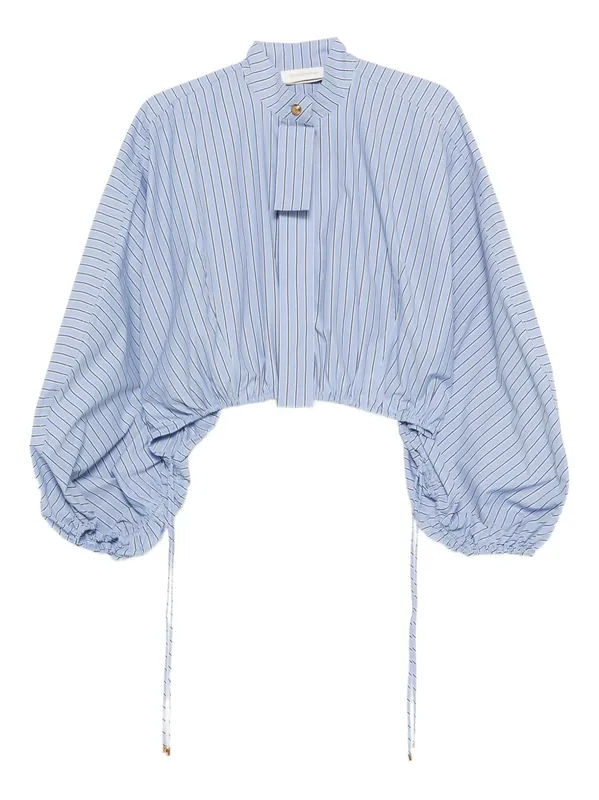 Denim Cotton Blouse - Zimmermann