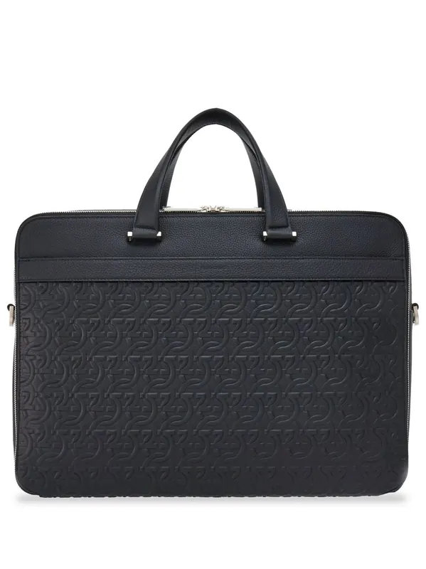 Gancini Leather Handbag - Ferragamo