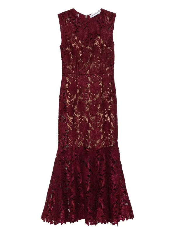 Lace Long Dress - Self-Portrait