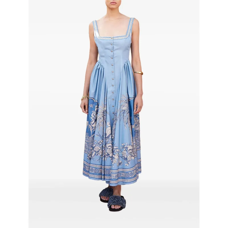 Dresses Blue, White - Alemais