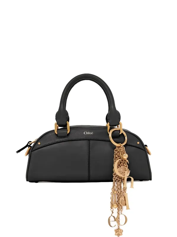 Small Leather Bowling Bag - Chloé