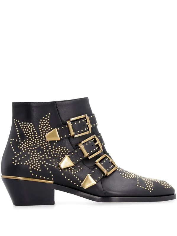 Susan Leather Boots - Chloé