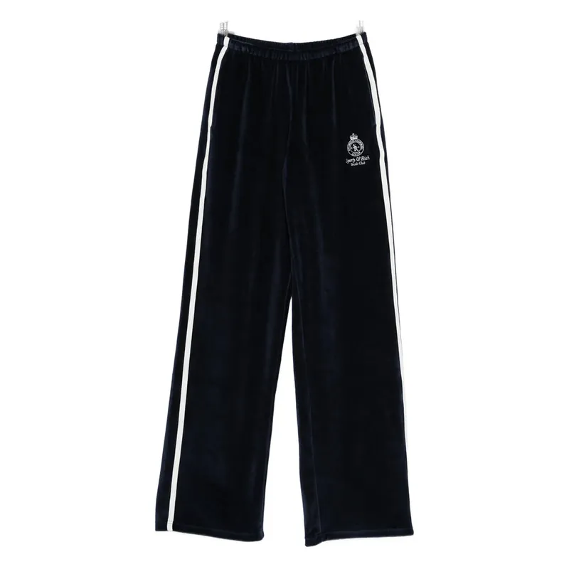 Pants Blue, White - Sporty & Rich