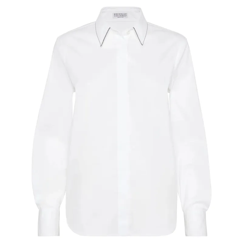 Shirts White - Brunello Cucinelli