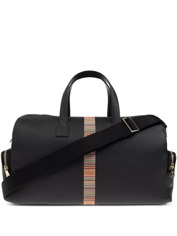 Signature Stripe Leather Holdall - Paul Smith