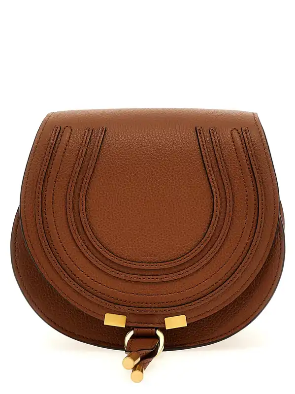 Saddle Marcie Crossbody Bags Brown - Chloé