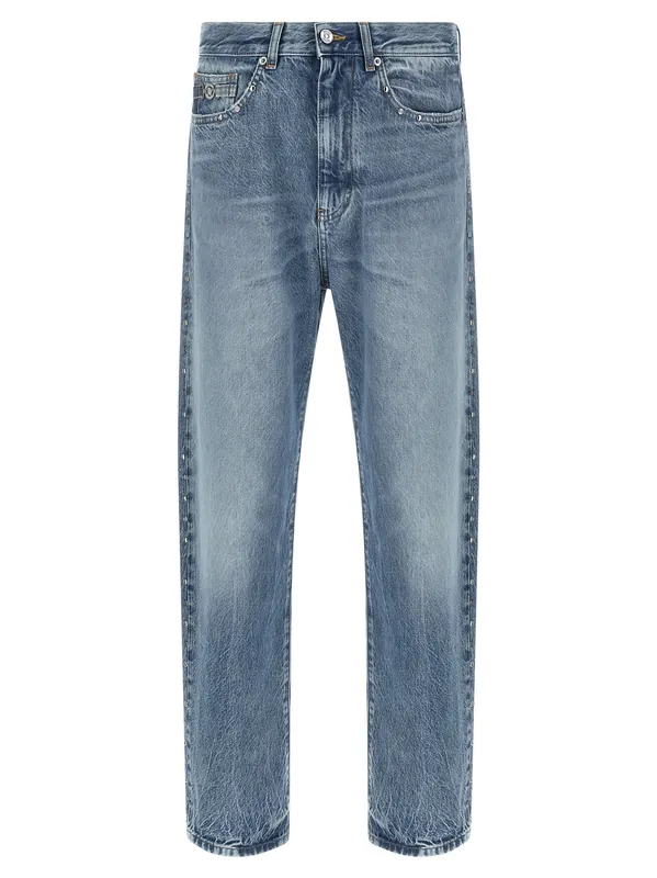 Studded Jeans Blue - Versace