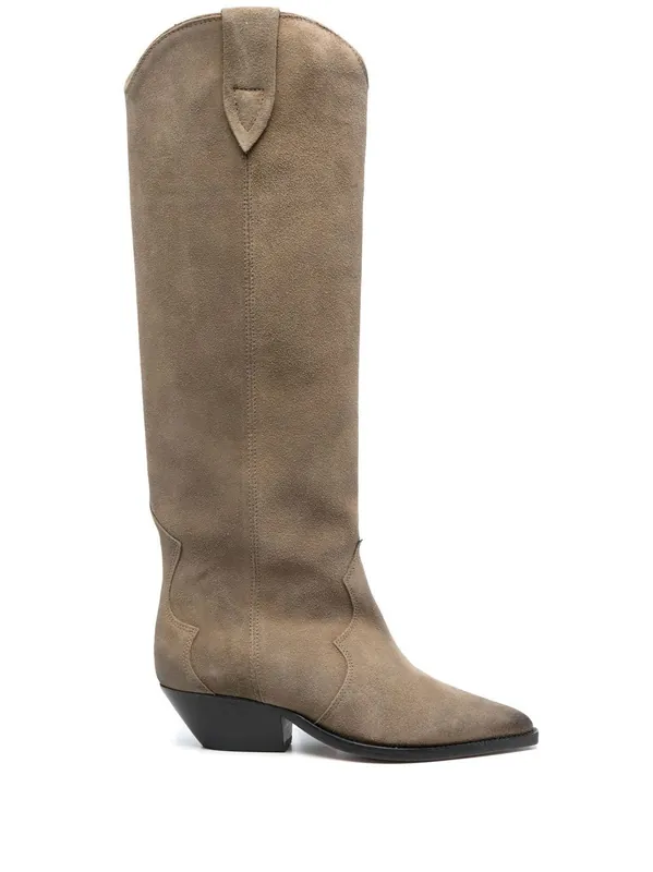 Denvee Leather Boots - Isabel Marant