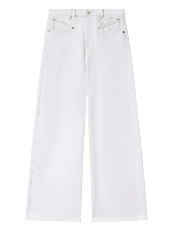 Lemony Denim Jeans - Isabel Marant