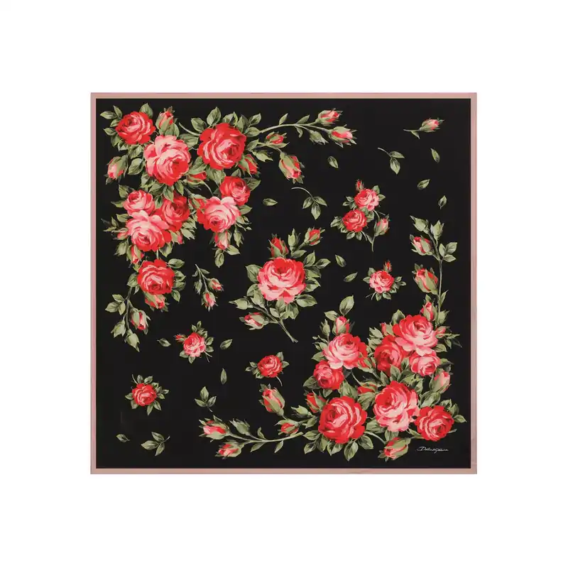Scarves Black, Red - Dolce & Gabbana