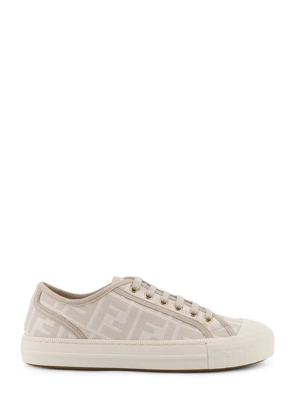 Domino Ff Fabric Sneakers - Fendi