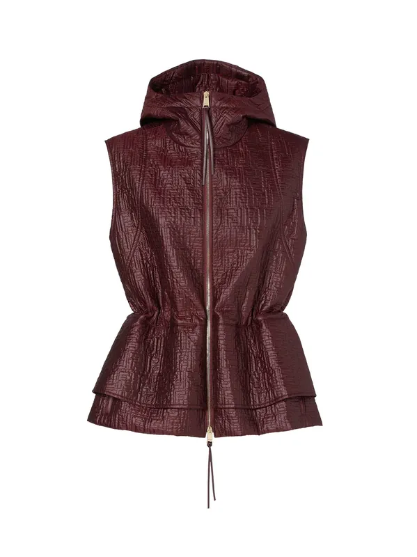 Quilted Nylon Vest - Fendi
