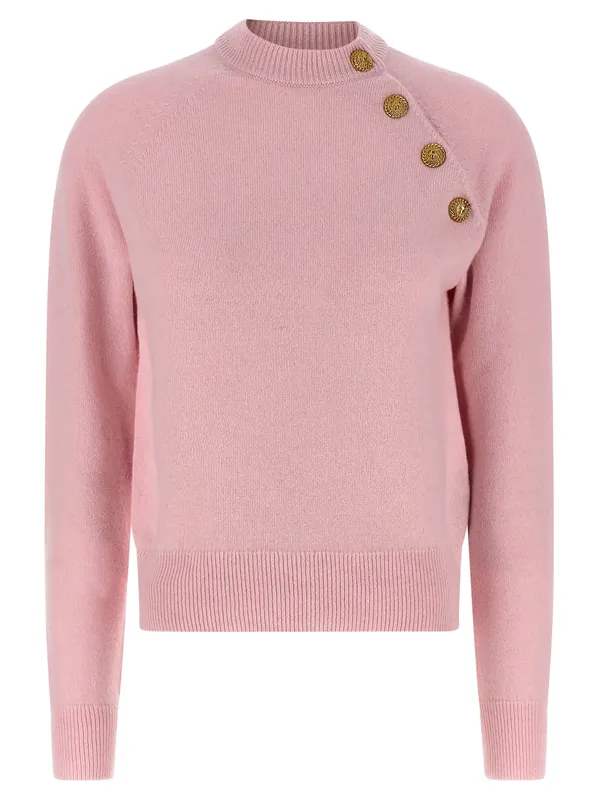 Cashmere Sweater Sweaters And Cardigans Pink - Balmain