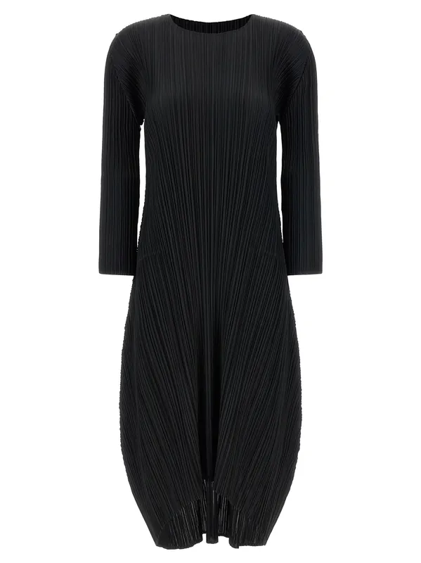 Monthly Colors October Dresses Black - Pleats Please Issey Miyake