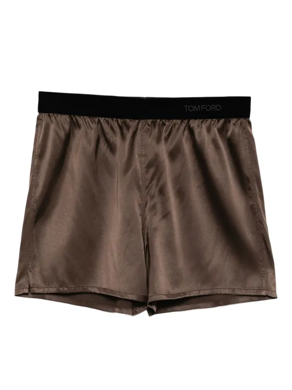Silk Pajama Shorts - Tom Ford