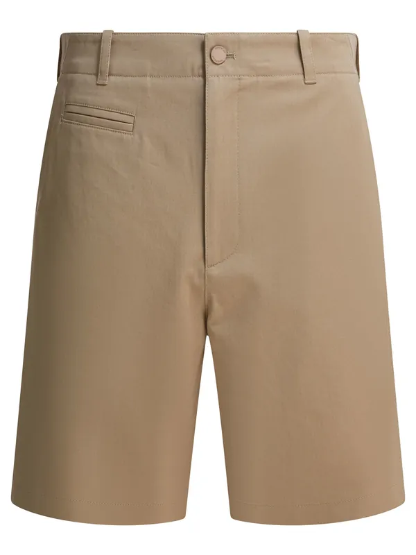 Cotton Chino Shorts Beige - Givenchy