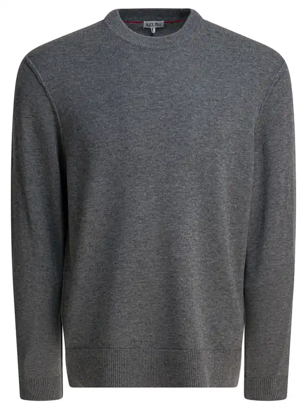 Reverse Seam Knitwear Grey - Alex Mill