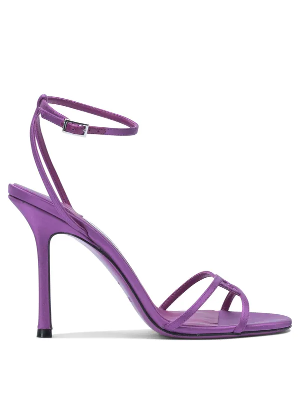 1998 Leo 100 Mm Sandals Purple - Jimmy Choo