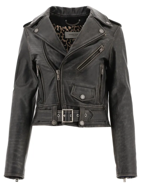 Chiodo Destiny Jackets And Coats Black - Golden Goose
