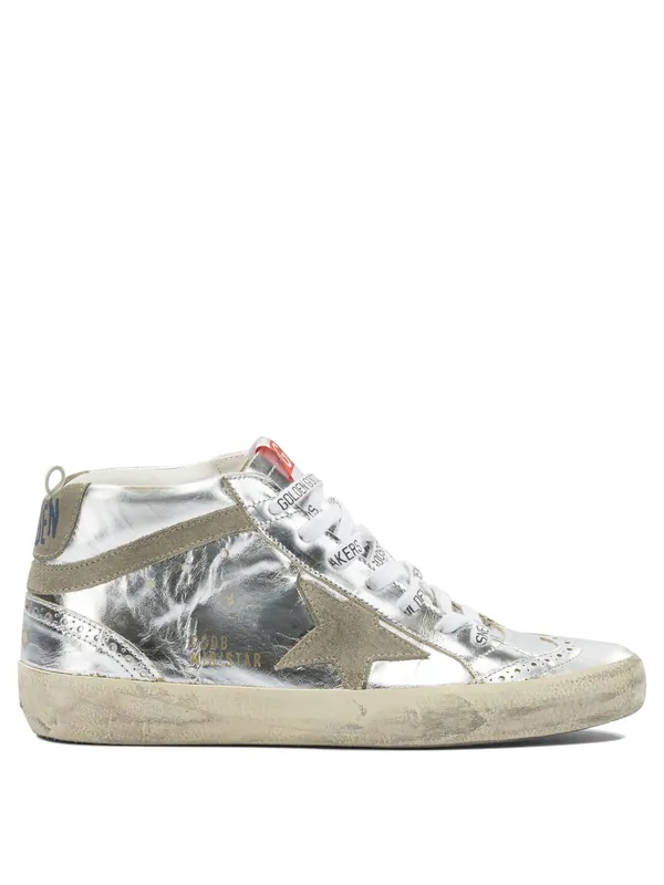 Mid Star Sneakers & Slip-On Silver