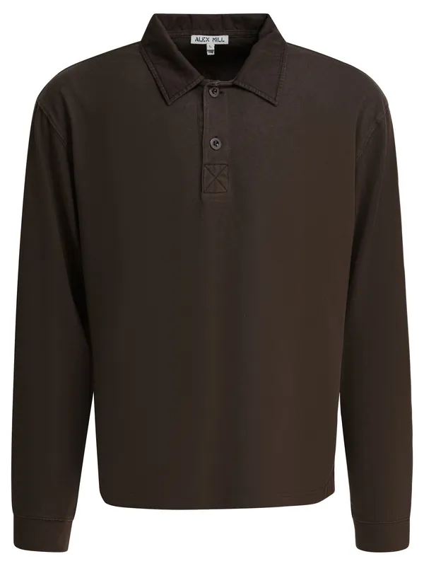 Rugby Polo Shirts Brown - Alex Mill