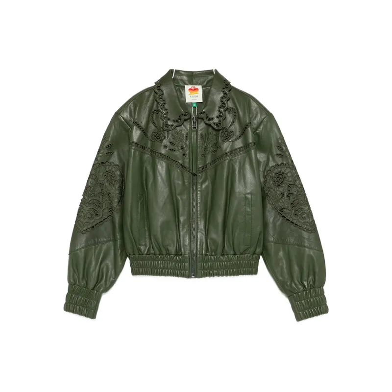 Leather Outerwears Green - Farm Rio