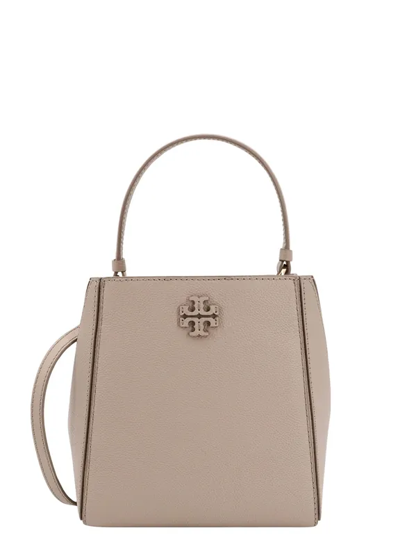 Mcgraw Small Leather Bucket Bag - Tory Burch