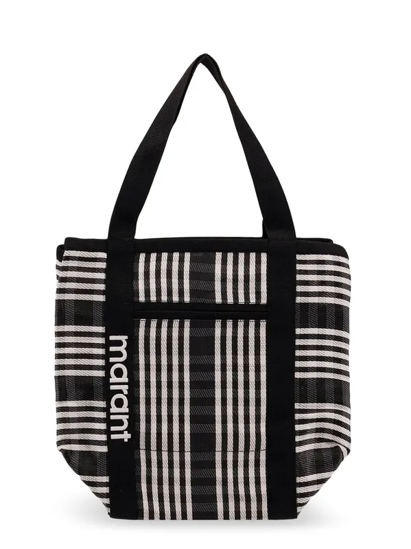 Darwen Shoulder Bag With Striped Motif - Isabel Marant